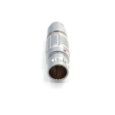 3 Pin Low Voltage Circular Push Pull Connectors 17A IP50 Solder Termination